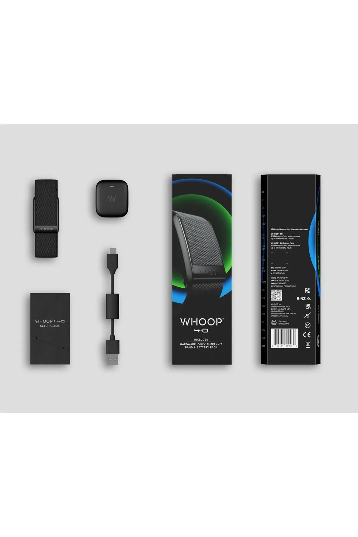 Whoop 4.0 Sağlık Ve Aktivite Takibi-12 Ay Abonelik, Performans Ve Uyku Takibi, Kalp Atış Izleme