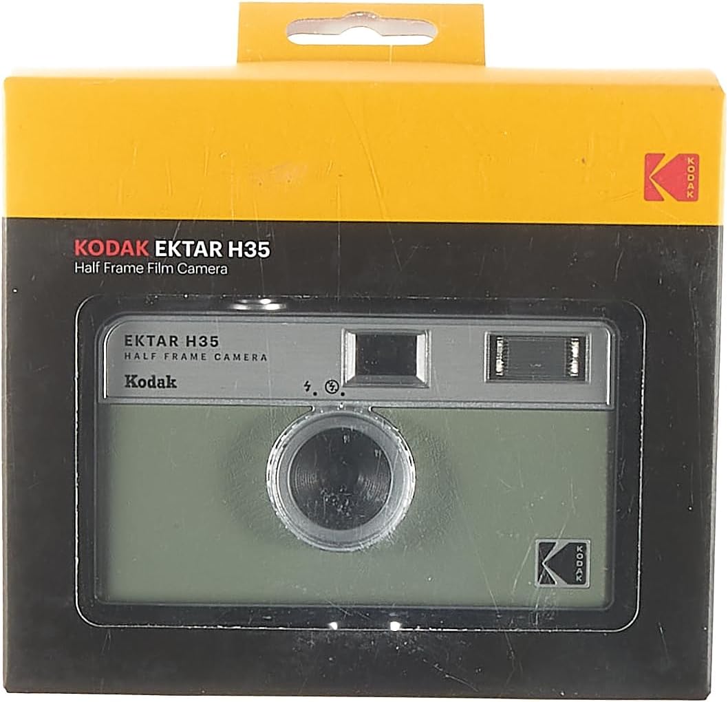 Kodak Ektar H35 Yarım Formatlı Tekrar Kullanılabilir Film Kamerası, 35 mm(Film ve AAA Pil Dahil Değildir) (Copy)