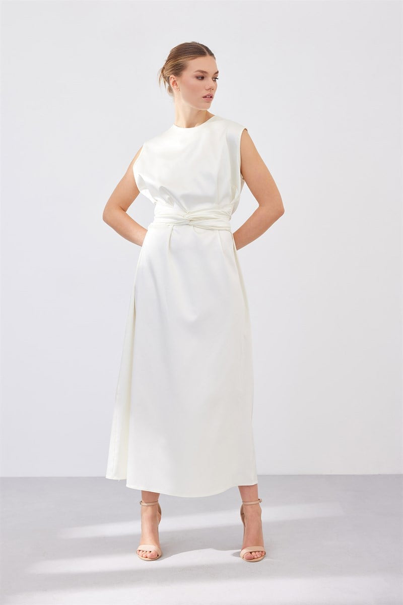 Satin one size dress - sonafey