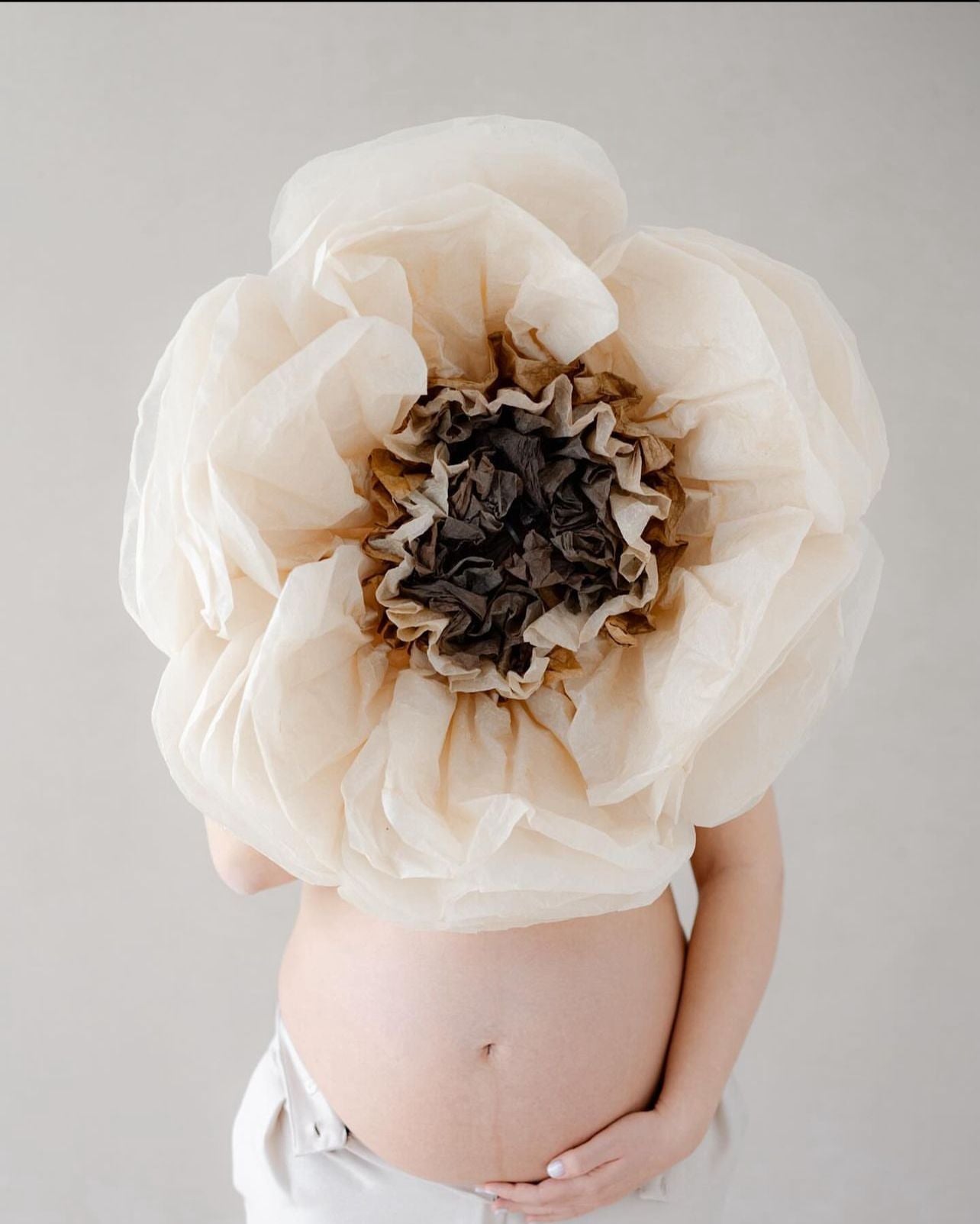 Dove Hand-Dyed Giant Tissue Paper Flower Backdrop Decoration - sonafey